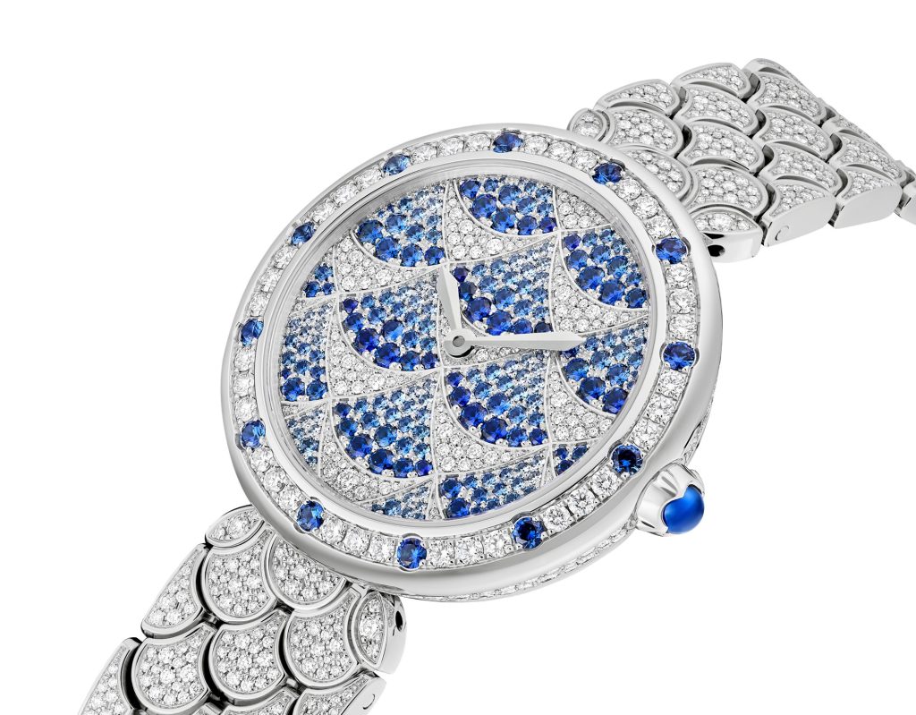 寶格麗推出Divas’ Dream Mosaica高級珠寶腕表：寶石漸變馬賽克