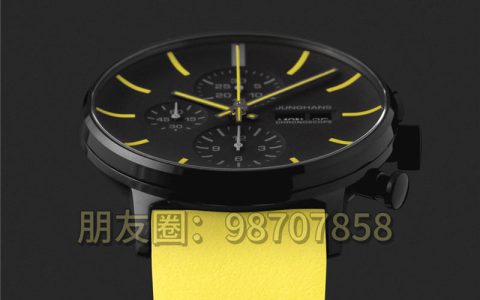 榮漢斯推出 FORM A Chronoscope 陽光黃版