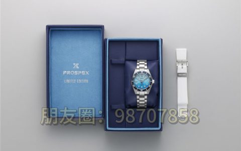 精工推出 Prospex 限量版 1965 休閑款歐洲獨(dú)家漸變島藍(lán)腕表
