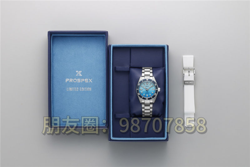 精工推出 Prospex 限量版 1965 休閑款歐洲獨家漸變島藍腕表