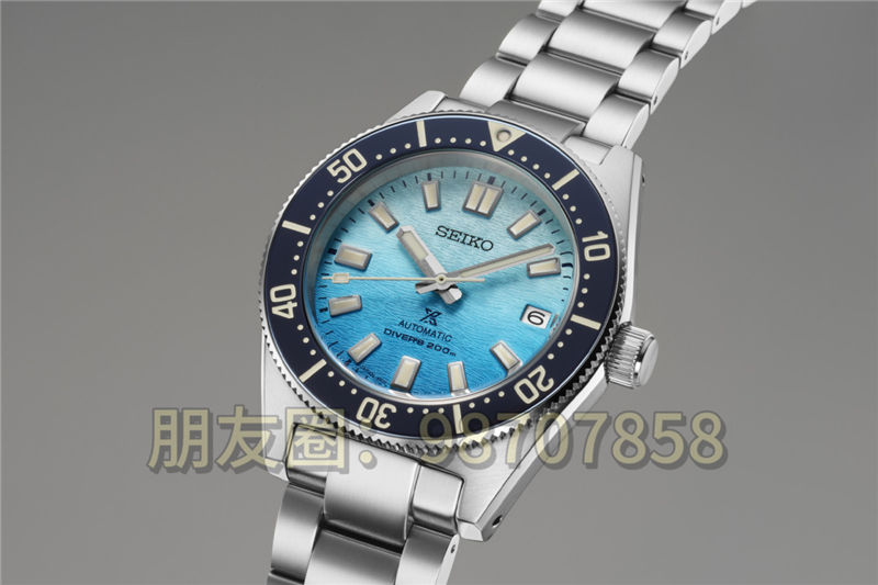 精工推出 Prospex 限量版 1965 休閑款歐洲獨家漸變島藍腕表