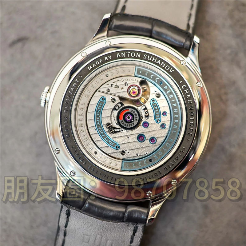 安東·蘇哈諾夫 Chronotope，一款非傳統卻迷人的工作日腕表