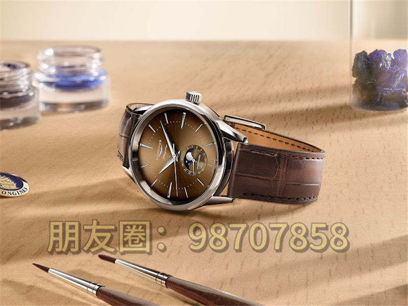 浪琴推出旗艦傳承月相系列三款全新表款